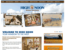 Tablet Screenshot of highnoon.com
